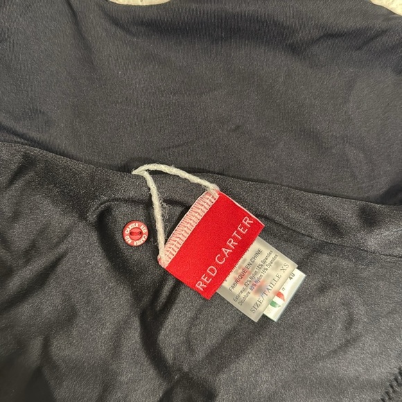 Red Carter SHINE SOLIDS CUT OUT ONE PIECE SWIMSUIT - Picture 6 of 7